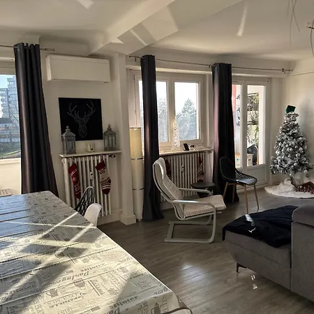 公寓 5p 100 M2 Garage 2 Balconiesstrasbourg Center