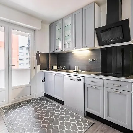 5p 100 M2 Garage 2 Balconiesstrasbourg Center 公寓 *