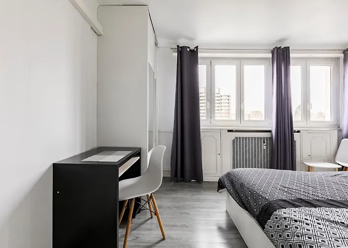 5p 100 M2 Garage 2 Balconiesstrasbourg Center דירה *