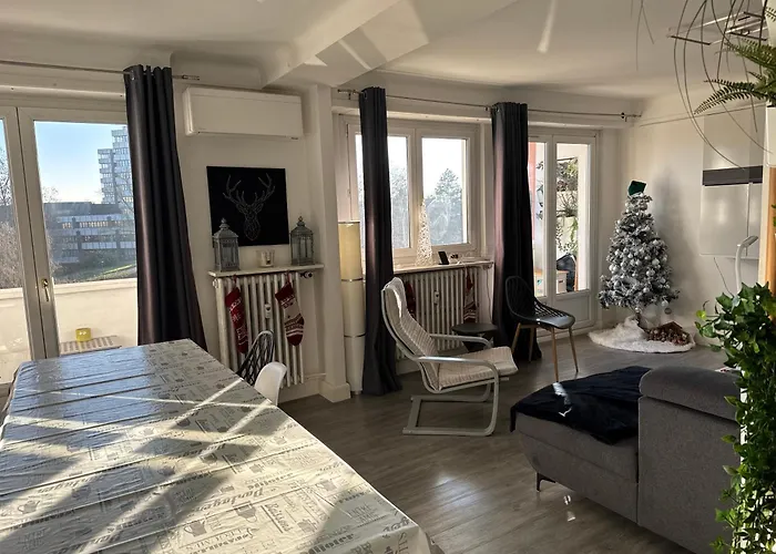 דירה 5p 100 M2 Garage 2 Balconiesstrasbourg Center