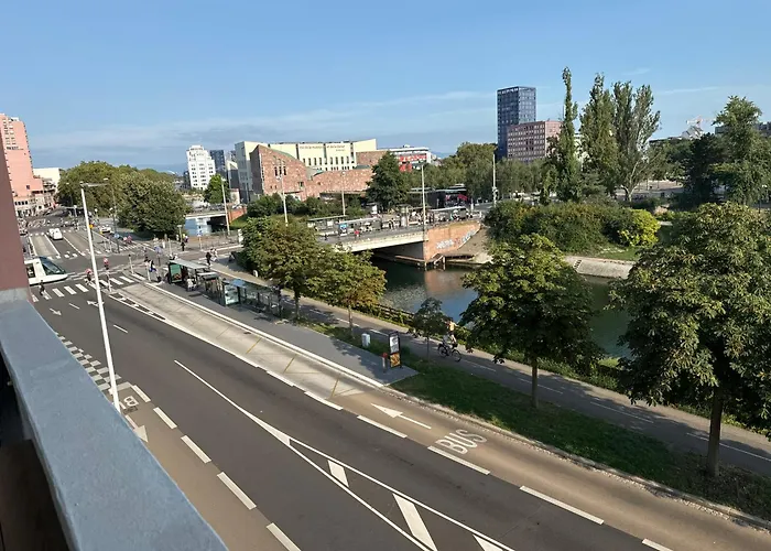 דירה 5p 100 M2 Garage 2 Balconiesstrasbourg Center *