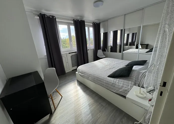 דירה 5p 100 M2 Garage 2 Balconiesstrasbourg Center