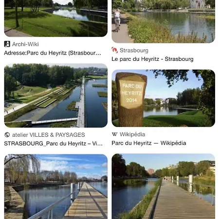 5p 100 M2 Garage 2 Balconiesstrasbourg Center * שטרסבורג